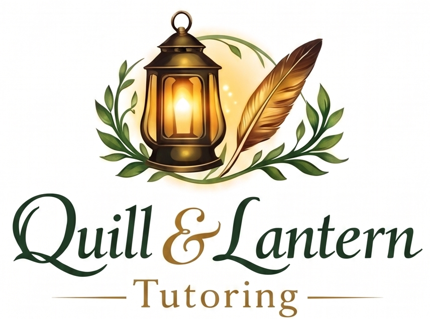 Quill & Lantern Tutoring Logo